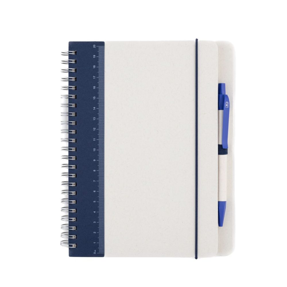 BYFT A5 Milky Notebook with Ruler