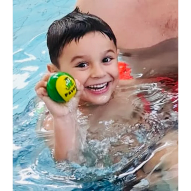 Freds Yellow Fun Ball Set of 01.webp