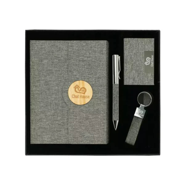 BYFT Promotional RPET Gift Sets in Black Cardboard Box GS-041 Set of 01