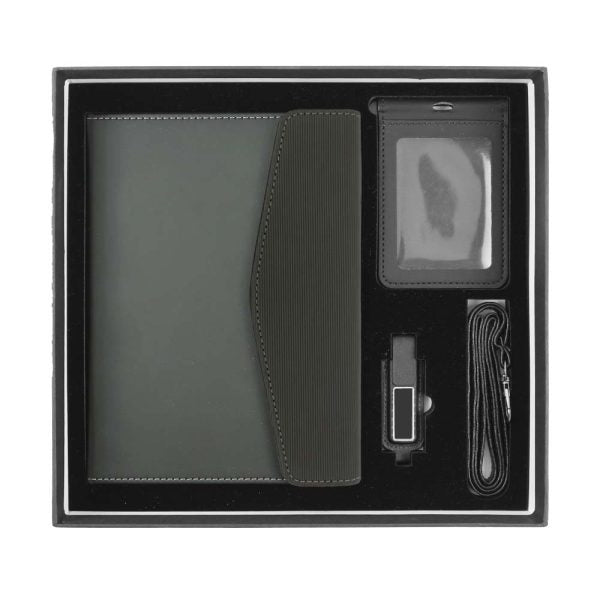 BYFT Promotional Gift Sets with Black Cardboard Gift Box GS-055 Set of 01