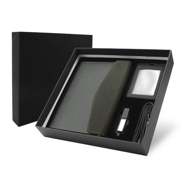 BYFT Promotional Gift Sets with Black Cardboard Gift Box GS-055 Set of 01