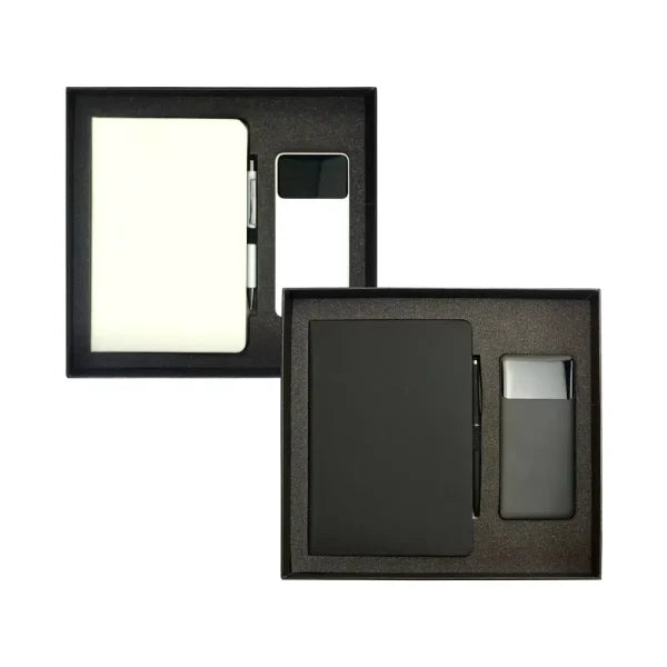 BYFT Promotional Office Gift Sets in Cardboard Box - Black Set of 01