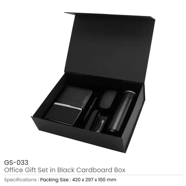 BYFT Office Gift Sets in a Black Cardboard Gift Box GS-033 Set of 01