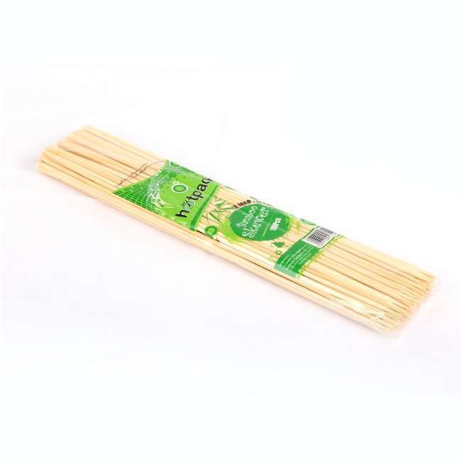 Hotpack Bamboo Skewers - 100 Pcs | BBQ & Grill Stick