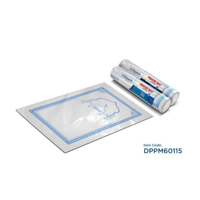 Hotpack Disposable Prayer Mat 60 x 115 Cm - 50 Pcs