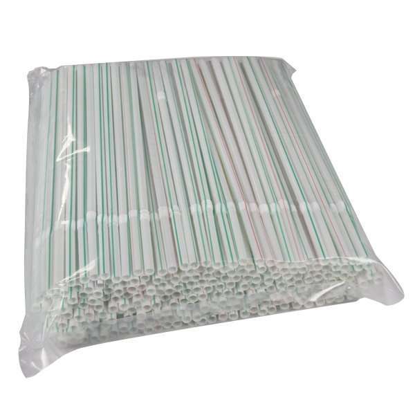 Hotpack Flexible Straw 6mm - 250 Pcs | Drinking Straws