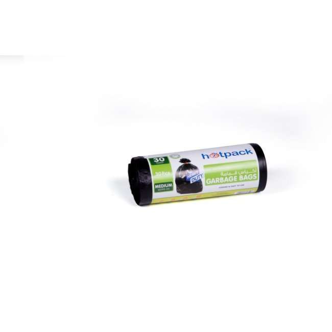 Hotpack Garbage Bag Roll - 30 Pcs | Waste Bags