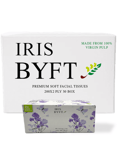 Iris Tissue Set of 30