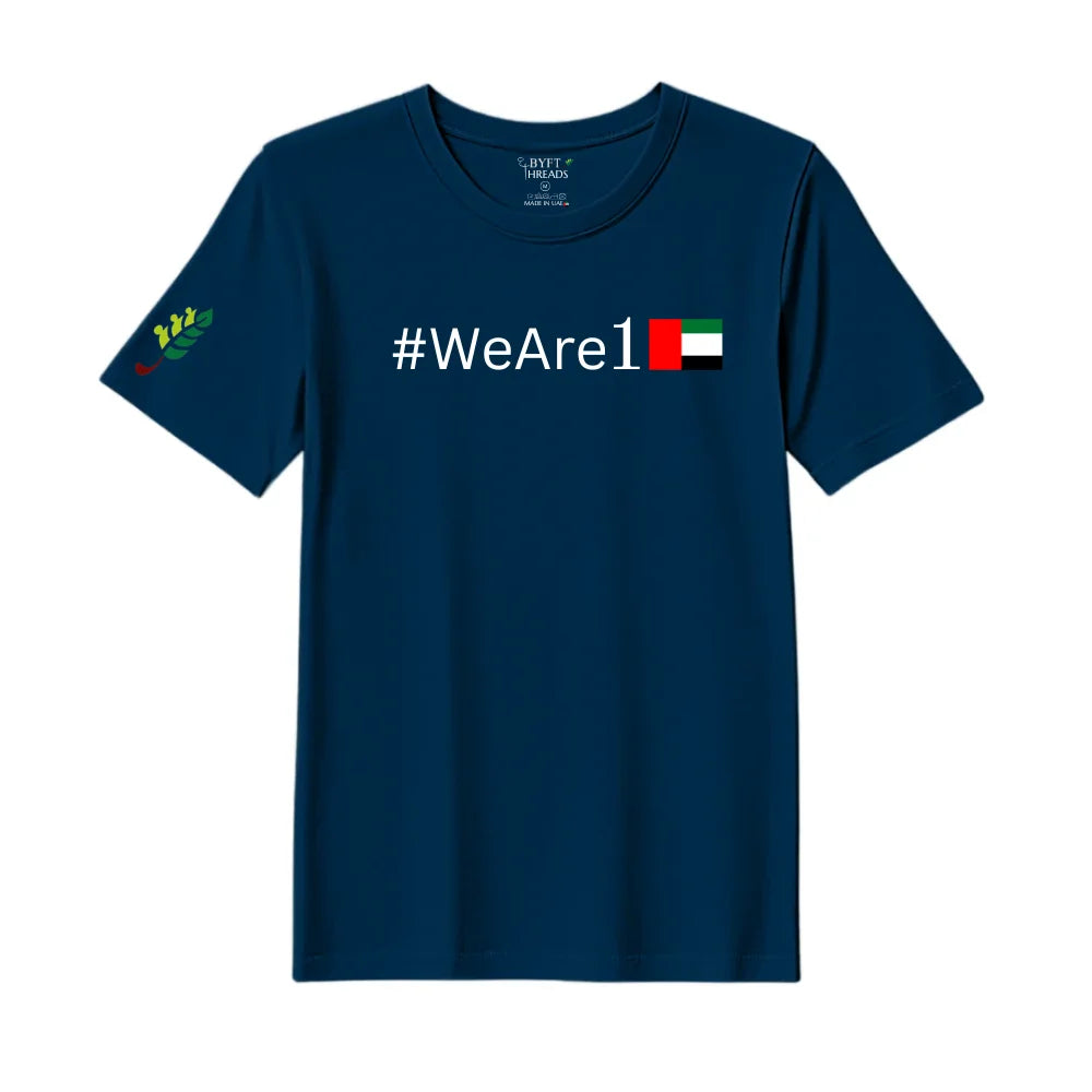 BYFT Threads T-Shirt UAE Unity - #Weare1 - Set of 01