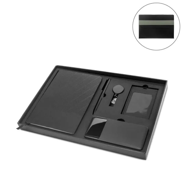 BYFT Premium Office Gift Set in Black Sleeve Pouch Ideal for Corporate Gifting Set of 01