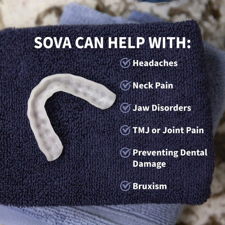 sova 3d oral care night guard with case
