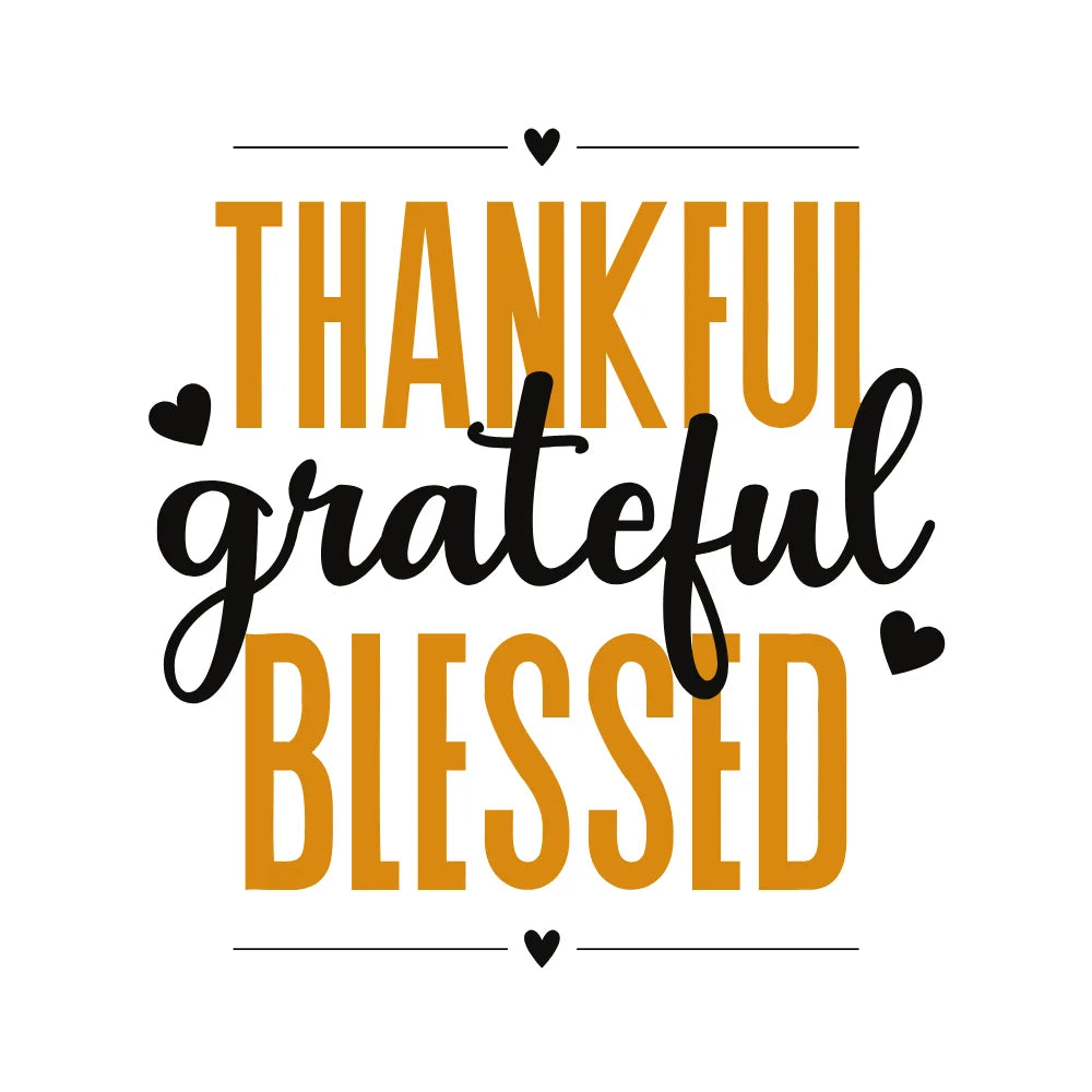 BYFT Inspirational Tote Bag – “Thankful Grateful Blessed” Printed Reusable Tote | Eco-Friendly Daily Carry Bag (Set of 1)