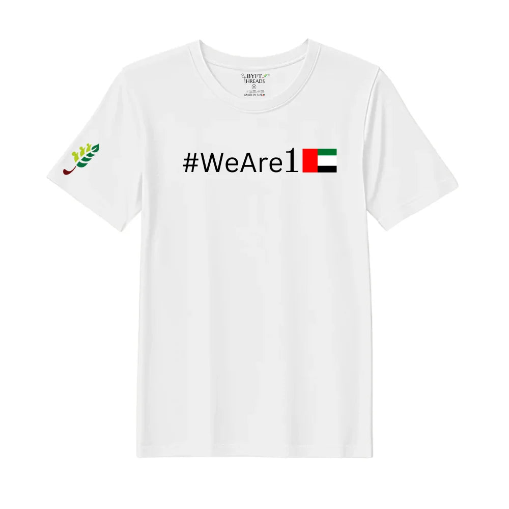 BYFT Threads T-Shirt UAE Unity - #Weare1 - Set of 01