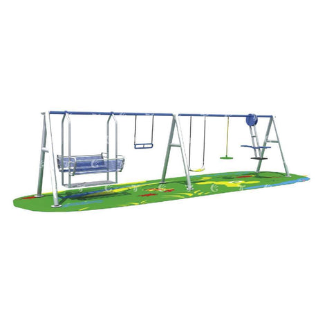 BYFT Four Kids & Four People Swing Playground