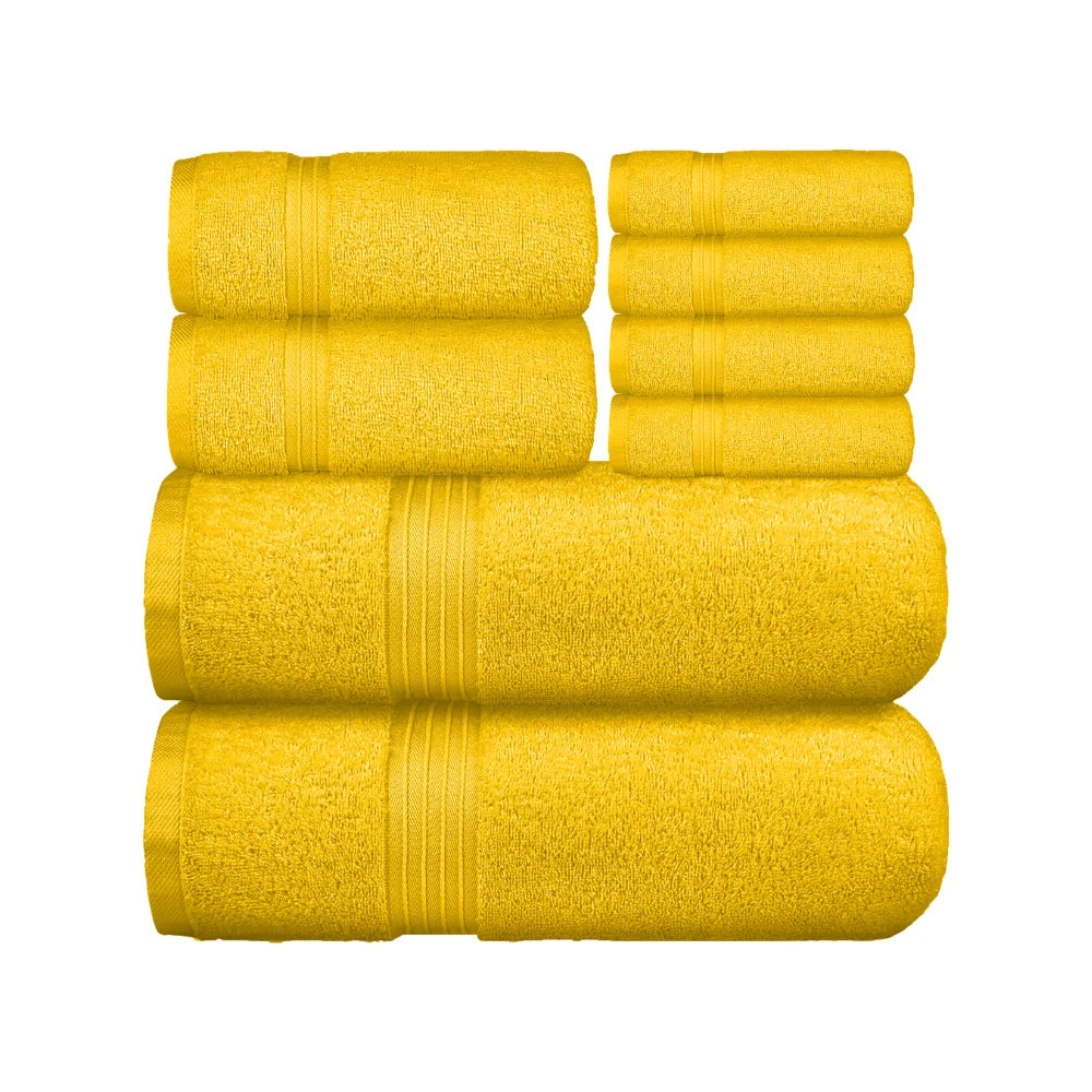 BYFT Home Essentials Bath Towel 70 x 140 Cm Soft & Highly Absorbent Bath Linen 550 GSM