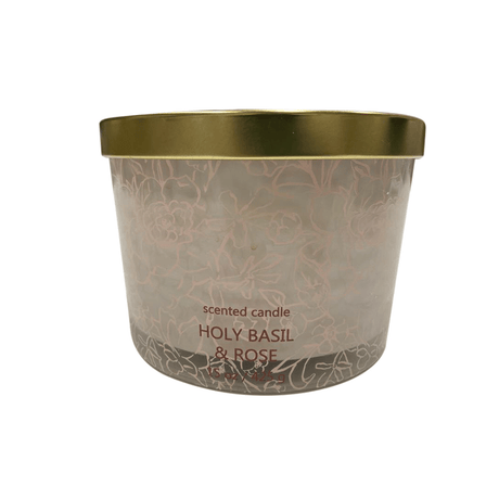 BYFT Hero Jar Candle Iconic Design Holy Basil And Rose Scent