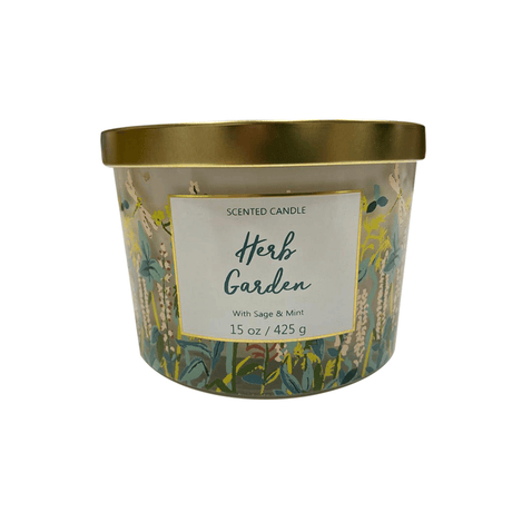 BYFT Hero Jar Candle Iconic Design Sage And Mint Scent