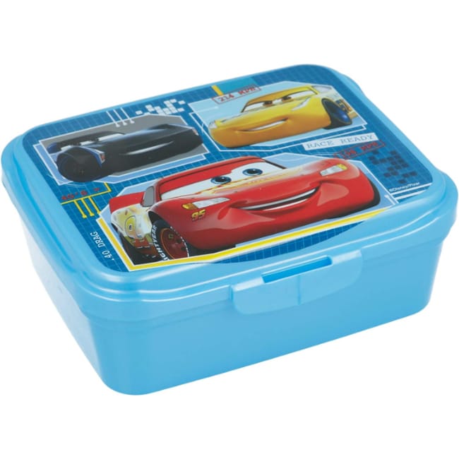 Disney Easy Cars Race Ready Sandwich Box