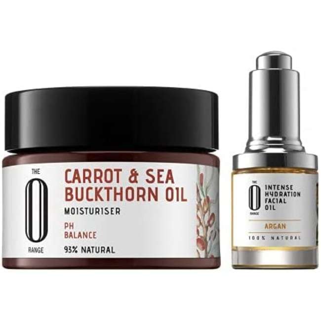 Gorgias London Carrot & Sea Buckthorn Oil Moisturiser + Argan Facial Oil