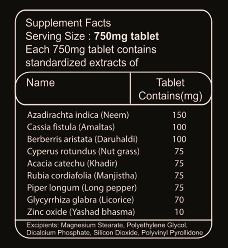 Raha Advanced Skin Formulation 60 Tablets