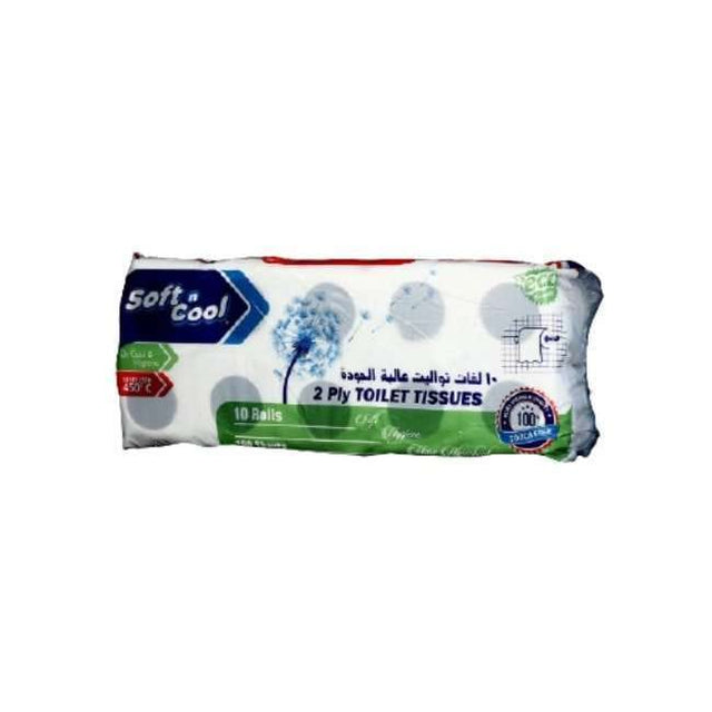 Soft N Cool Toilet Roll 100 Sheets - 10 Rolls