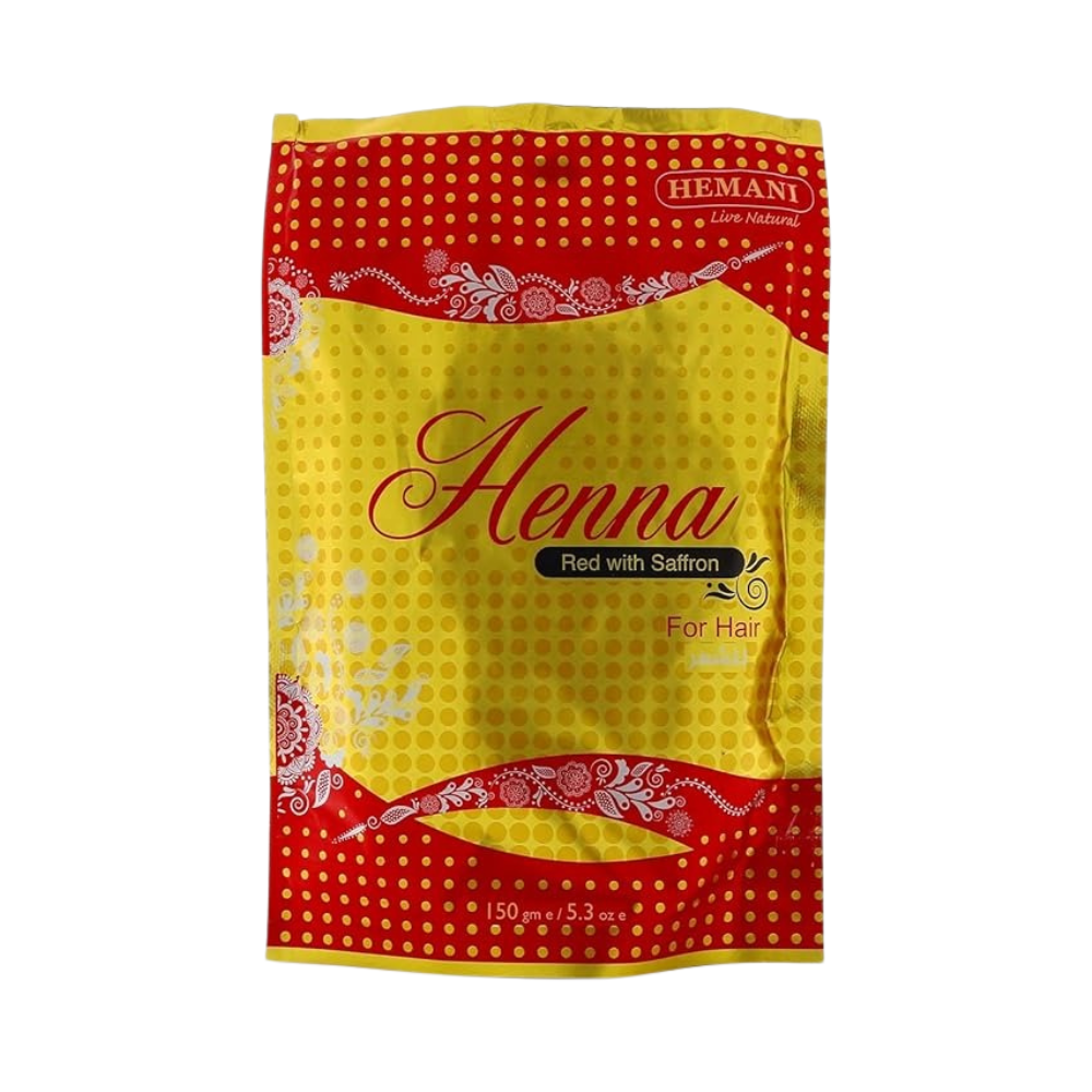 Hemani Henna Hemani Red with Saffron 150gm Set of 01