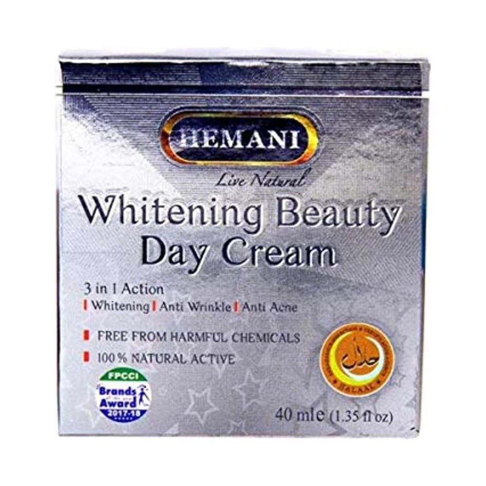 Hemani Whitening Beauty Day Cream 40ml Set of 01
