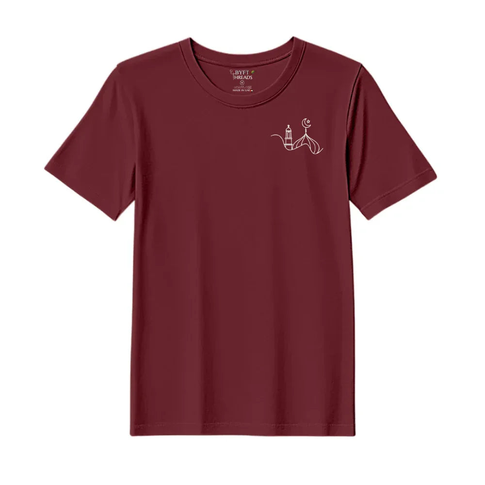 BYFT Threads Embroidered For You T-Shirt - Crescent Dome Elegance Designed