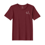 BYFT Threads Embroidered For You T-Shirt - Crescent Dome Elegance Designed