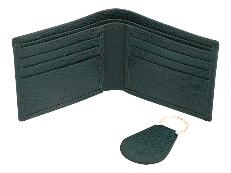 Jafferjees Easter Island Men's Genuine Leather Wallet | Classic Slim Bifold Wallet for Men