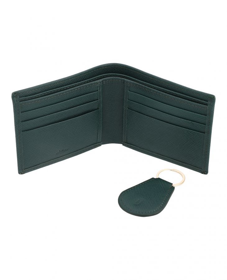 Jafferjees Easter Island Men's Genuine Leather Wallet | Classic Slim Bifold Wallet for Men