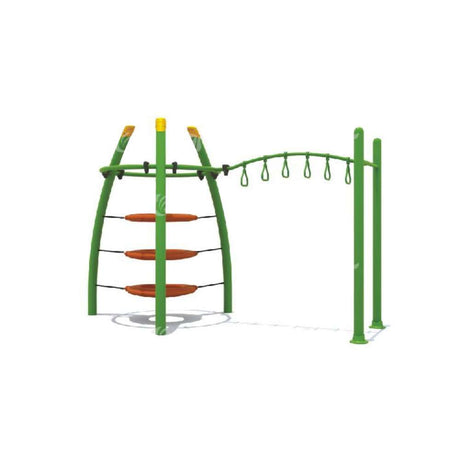 BYFT Triangle Climber & Monkey Bar Playground