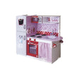 BYFT Pink Kitchen Set With Fridge