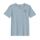 BYFT Threads Embroidered For You T-Shirt - Moonlit Mosque Outline Designed