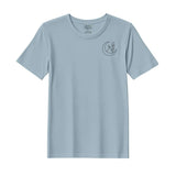 BYFT Threads Embroidered For You T-Shirt - Moonlit Mosque Outline Designed