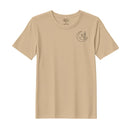 BYFT Threads Embroidered For You T-Shirt - Moonlit Mosque Outline Designed