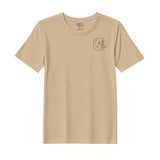 BYFT Threads Embroidered For You T-Shirt - Moonlit Mosque Outline Designed
