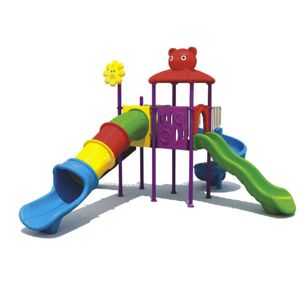 BYFT Three Slide Playground Red