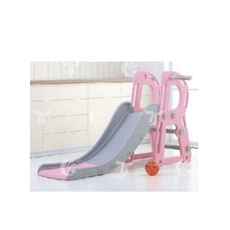 BYFT Baby Slide Pink & Grey