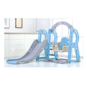BYFT Baby Swing And Slide Blue & Grey
