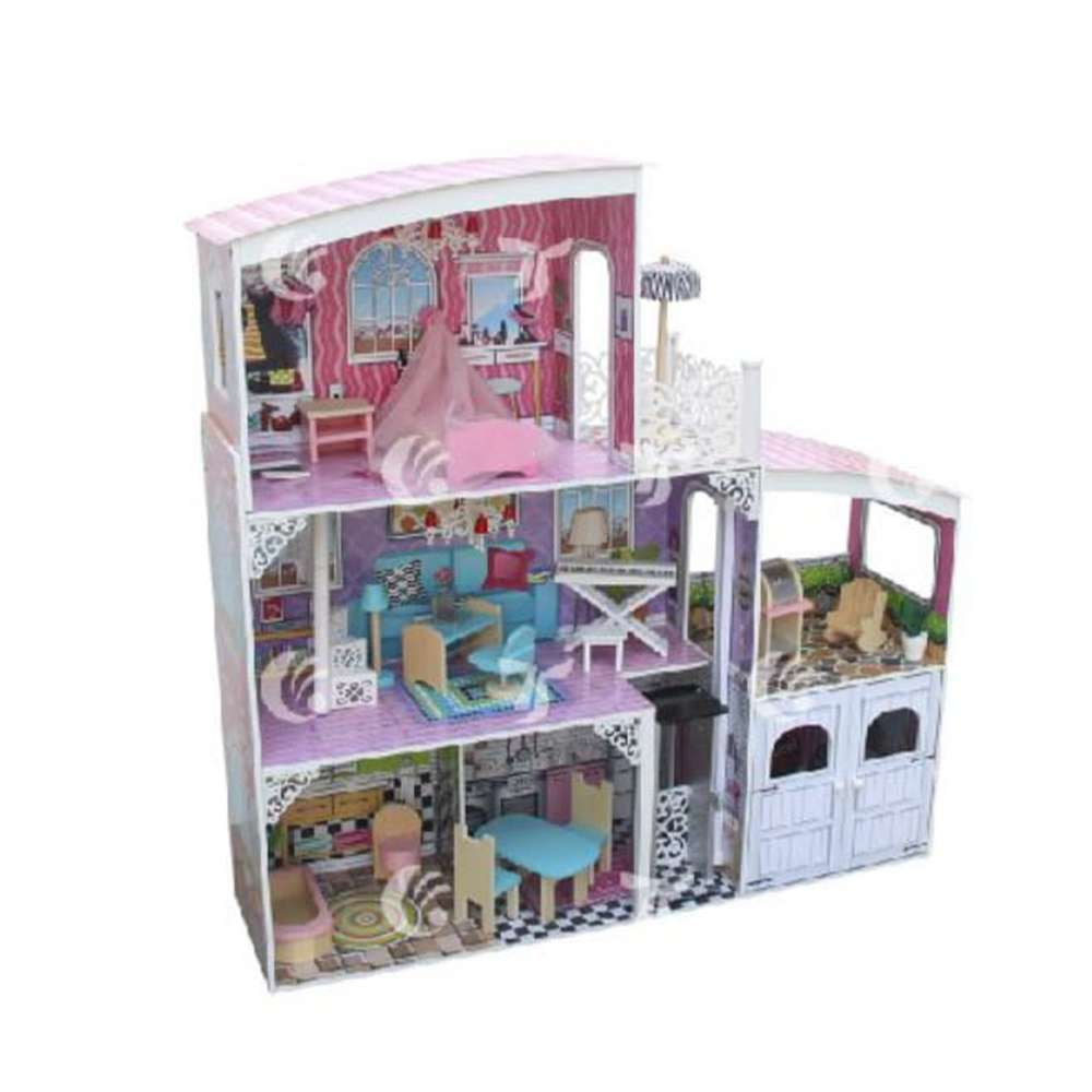 BYFT Barbie Doll House Set