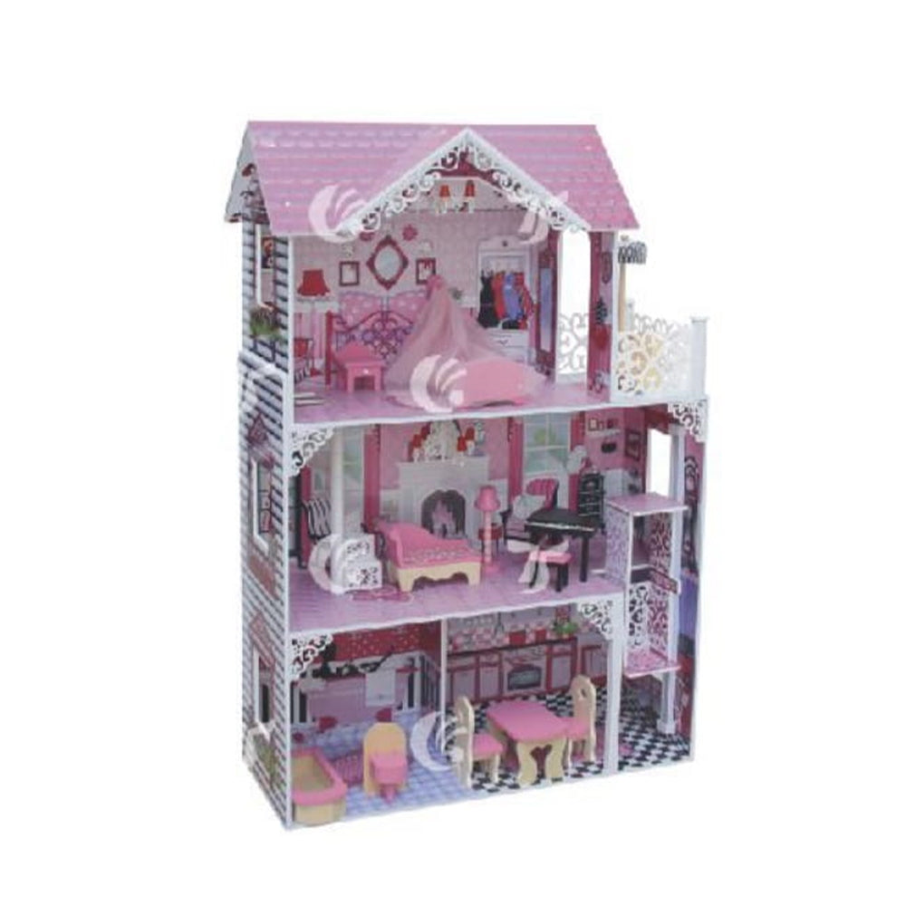 BYFT Pink Doll House Set