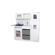 BYFT White Kitchen Set With Fridge