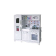 BYFT White Kitchen Set With Fridge & Oven