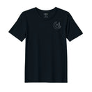 BYFT Threads Embroidered For You T-Shirt - Moonlit Mosque Outline Designed