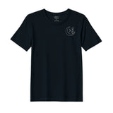 BYFT Threads Embroidered For You T-Shirt - Moonlit Mosque Outline Designed