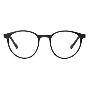 Tom Oliver Adult - Blue Light Blocking Lightweight Computer Screen Glasses- Round - Black