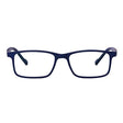 Tom Oliver Junior - Blue Light Blocking Lightweight Computer Screen Glasses- Rectangle - Blue