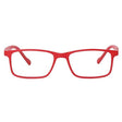 Tom Oliver Junior - Blue Light Blocking Lightweight Computer Screen Glasses- Rectangle - Red