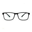 Tom Oliver Adult - Blue Light Blocking Lightweight Computer Screen Glasses- Rectangle - Black